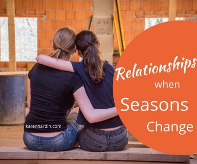 Relationships When Seasons Change