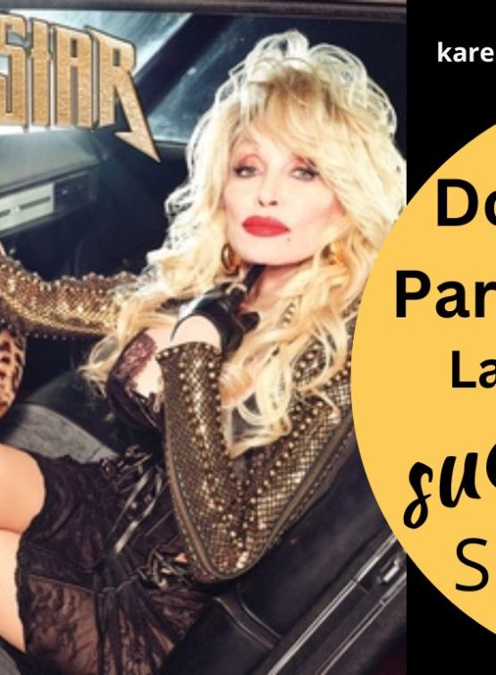 Dolly Parton new album cover "RockStar"